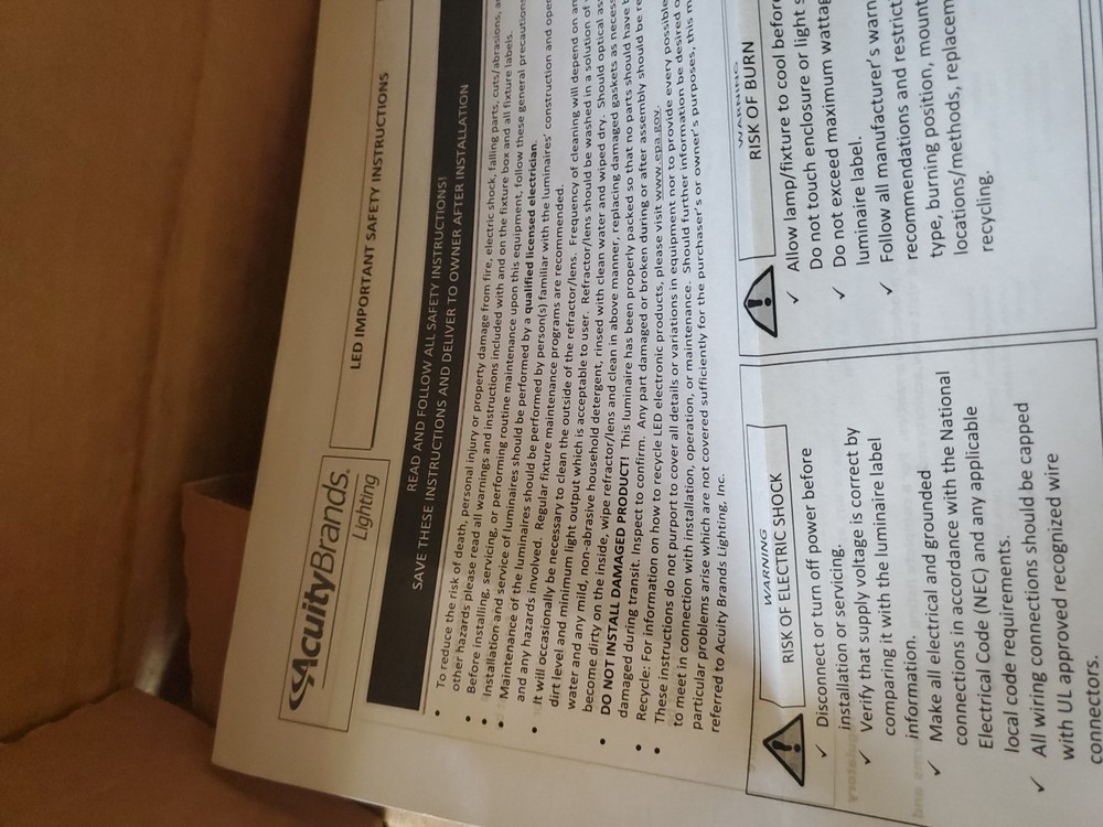 Lithonia Lighting Affinity Architectural Emergency Lighting