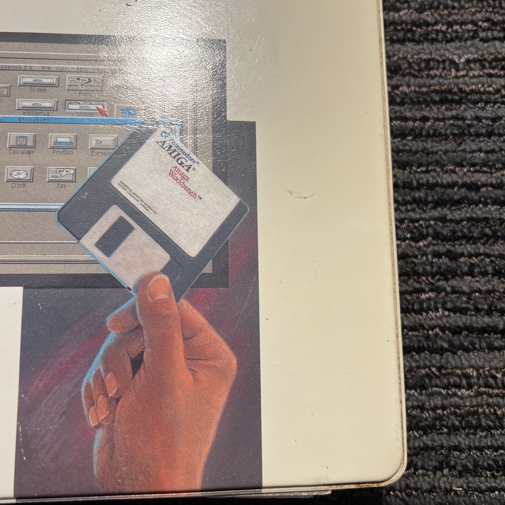 RARE Commodore Amiga Using The System Software Manual
