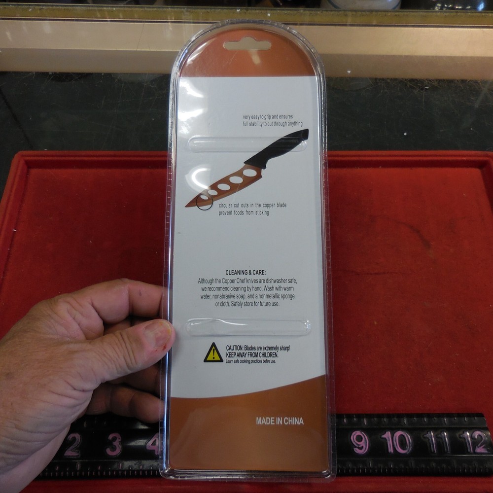 10" Copper Kitchen Knife