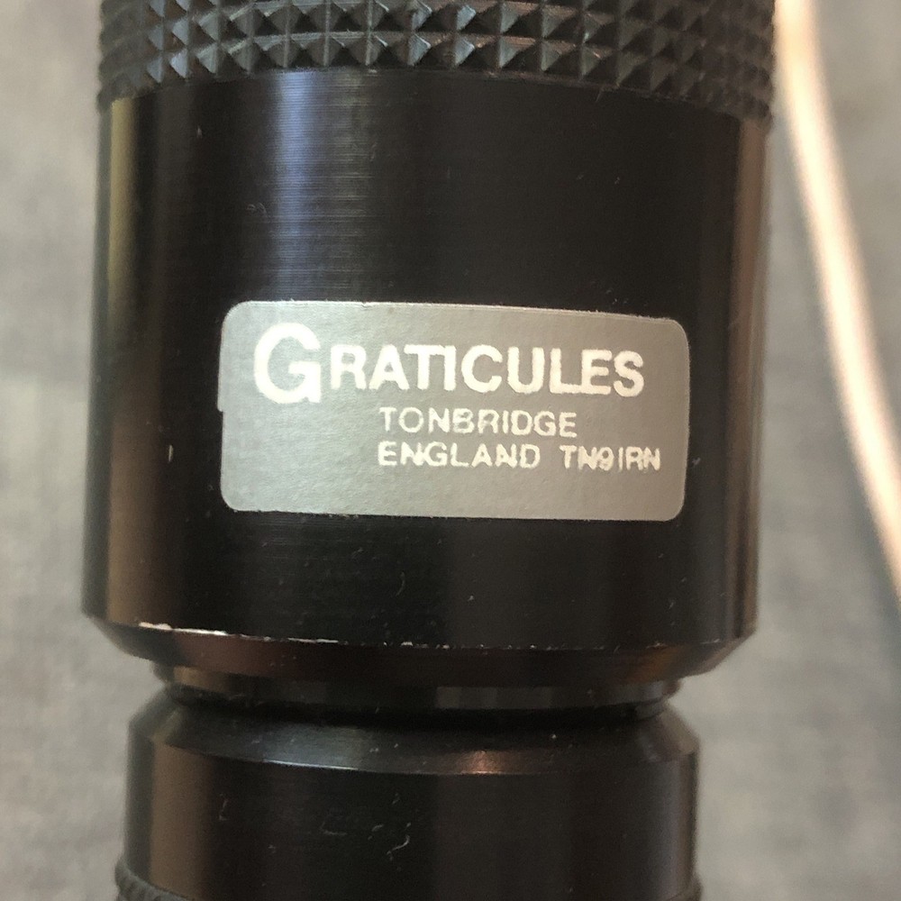 Graticules P264-C C-Mount Microscope Camera Adapter With Crossline Cross Hairs