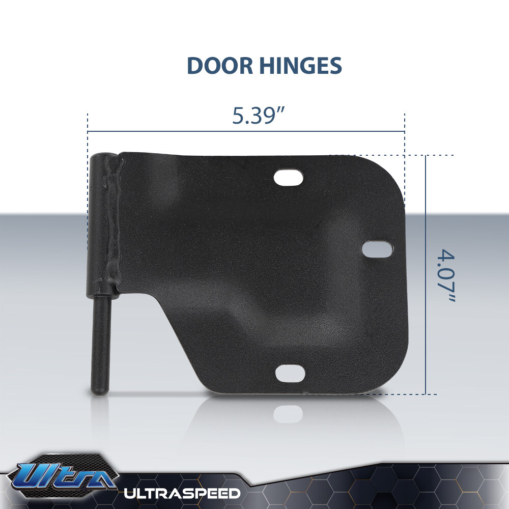 For Humvee X-door Hinges (4) 2 Lh +2 Rh Hard Door M998 M1097 M1123 M1152