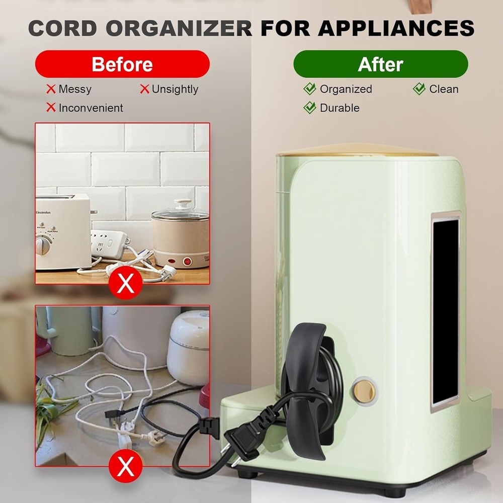 Cord Organizer for Appliances, 5 Pack