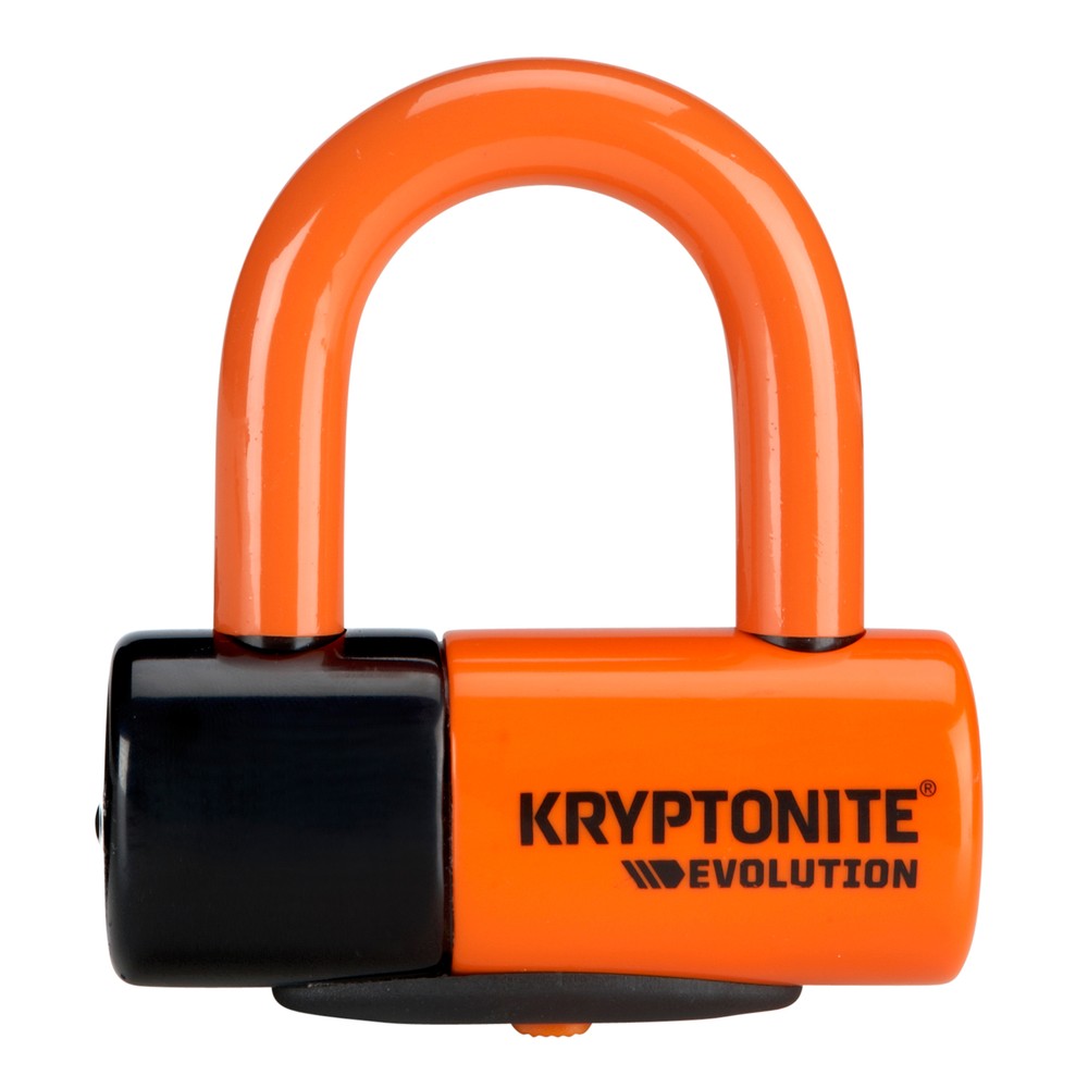 Kryptonite Evolution Series 4 Disc Lock Premium Packaging Orange 14 Millimeter