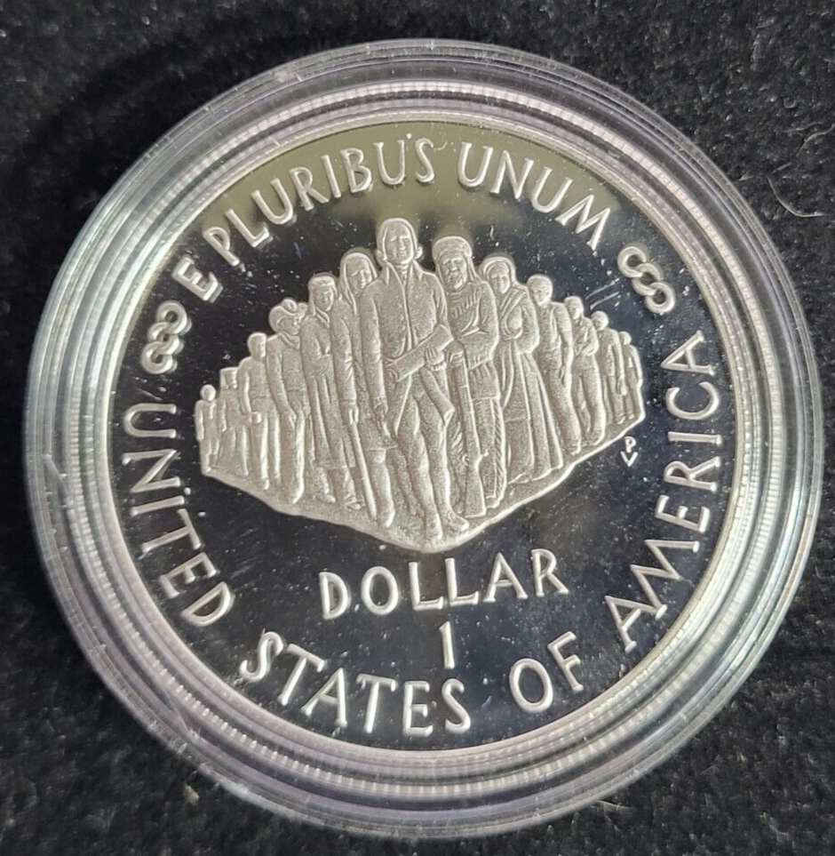 1987-S Constitution Commemorative Silver Dollar Proof US Mint 90% Capsule Only