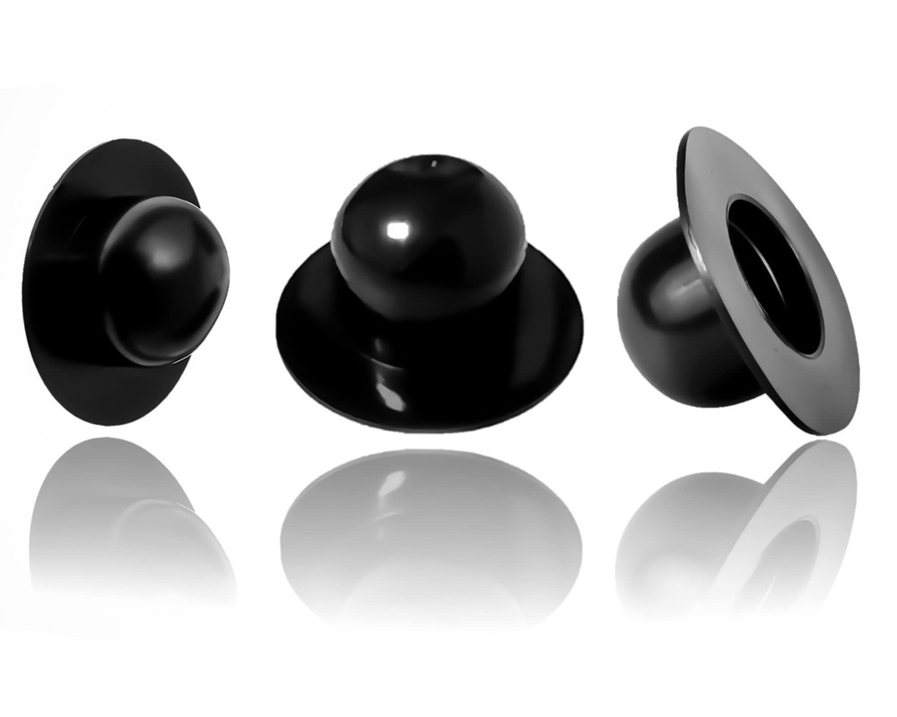 savone 3 Pack Pool Wall Plug Replacement for Intex Bestway Pools, Black
