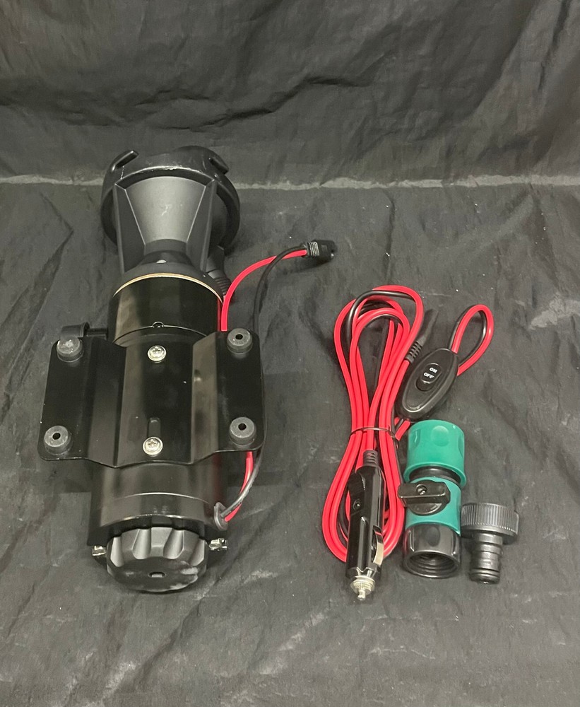 12V RV Portable Macerator Pump 12 GMP Quick Release RV Waste Sewage Pump