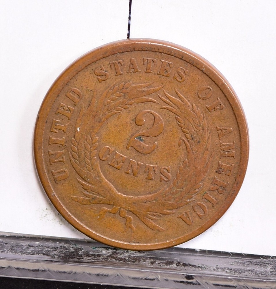 1865 Two Cent Piece - Good (#56776-L)