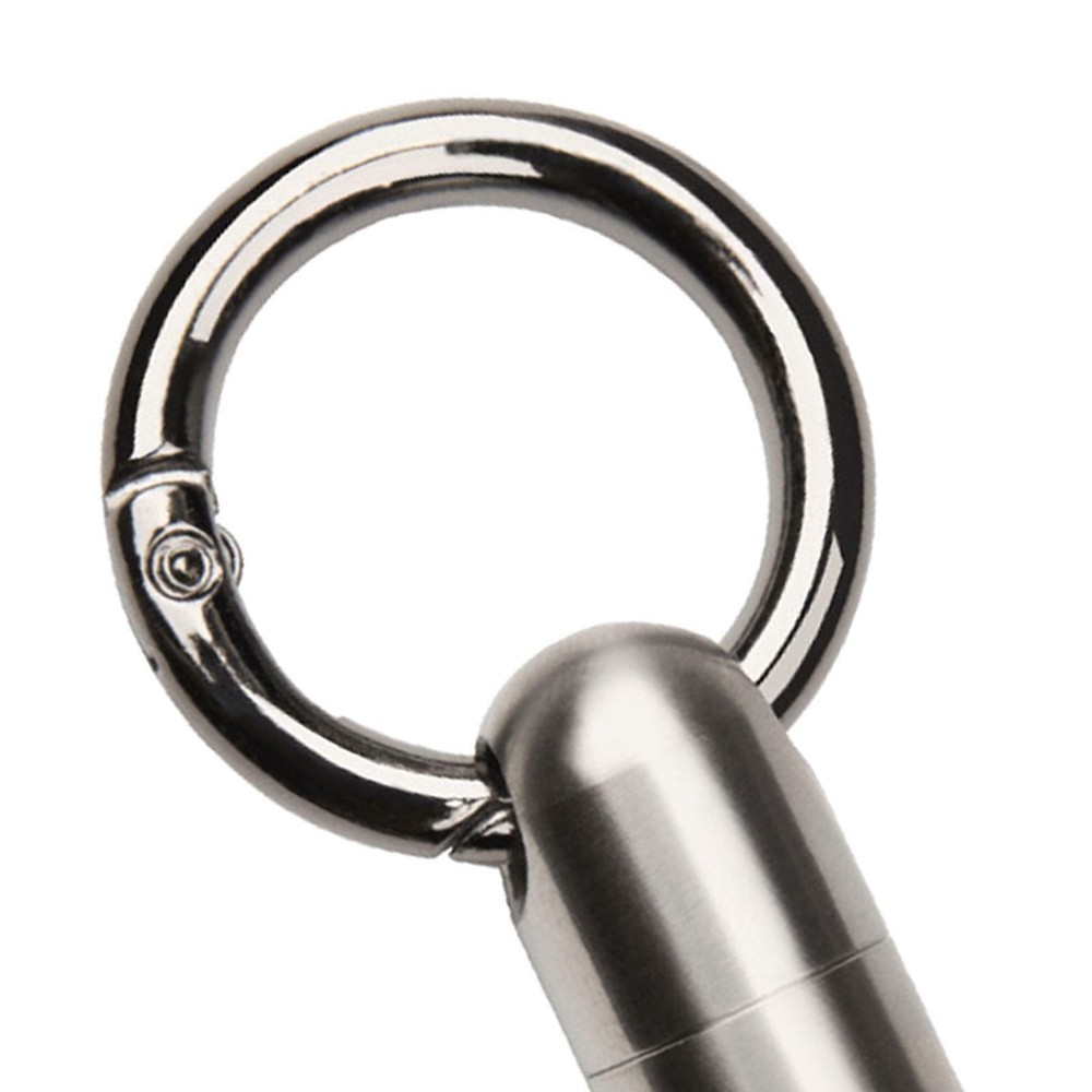 Waterproof Pill Container Keychain Holder Bottle Container Keepsake Box EDC Tool