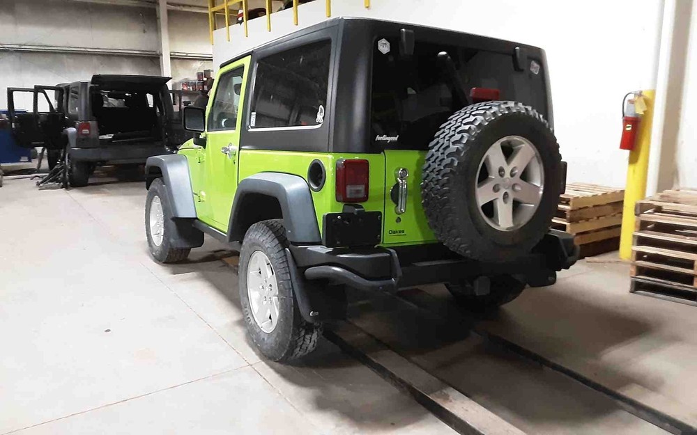 Used Windshield Frame fits: 2012 Jeep Wrangler Grade A