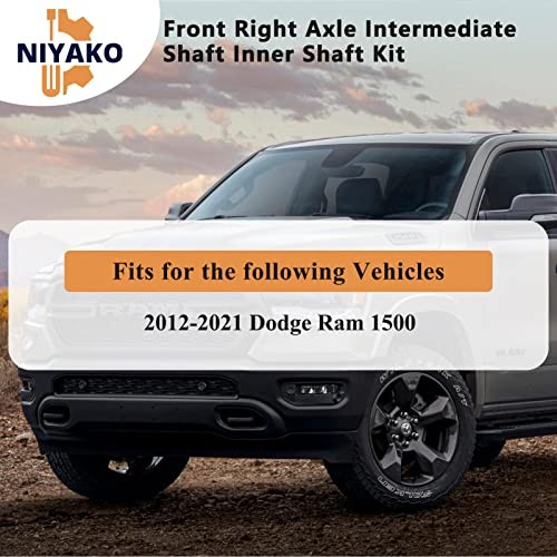 Front Right Intermediate Shaft Inner Shaft Kit Replacement# 68257420AF
