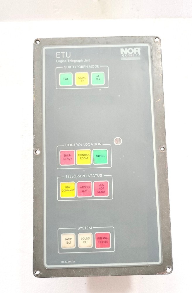 NOR CONTROL AUTOMATION ETU Engine Telegraph Unit - FOR SPARES