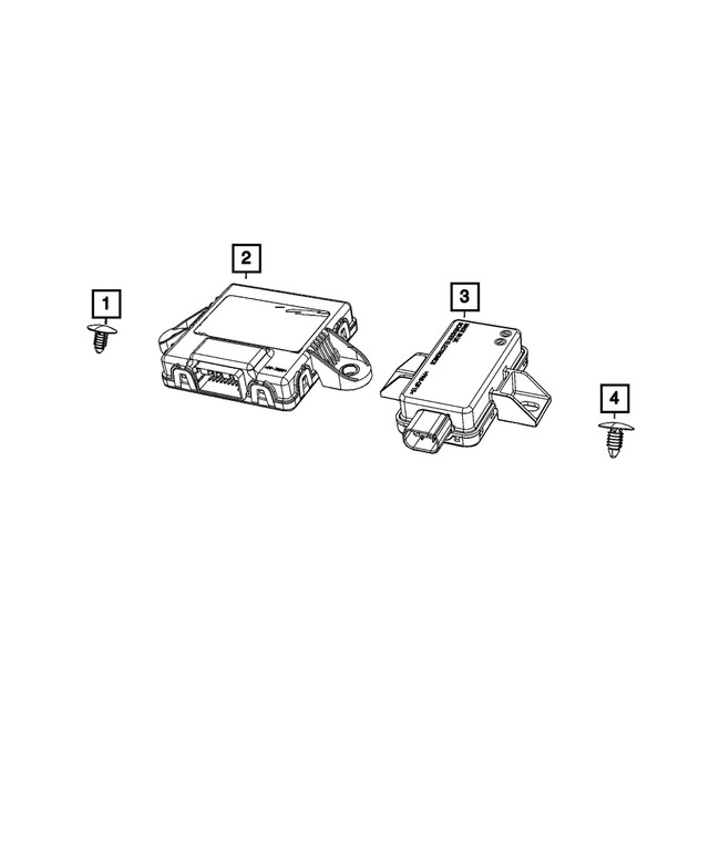 Genuine Mopar Gateway Module 68404893AB
