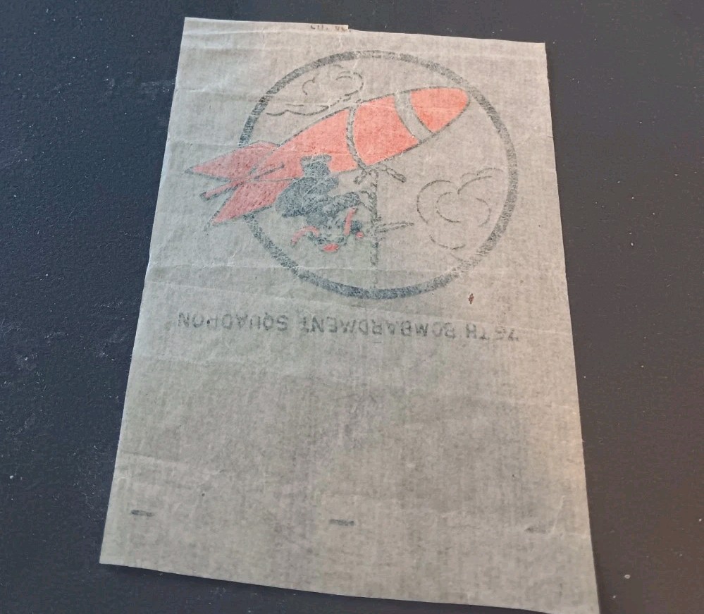 76th Bombardment Squardon Iron On Transfer