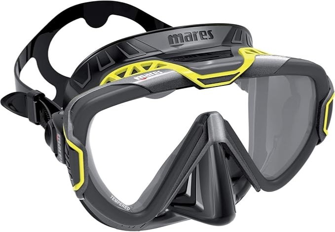 Mares Pure Wire Scuba Mask Black/ Yellow