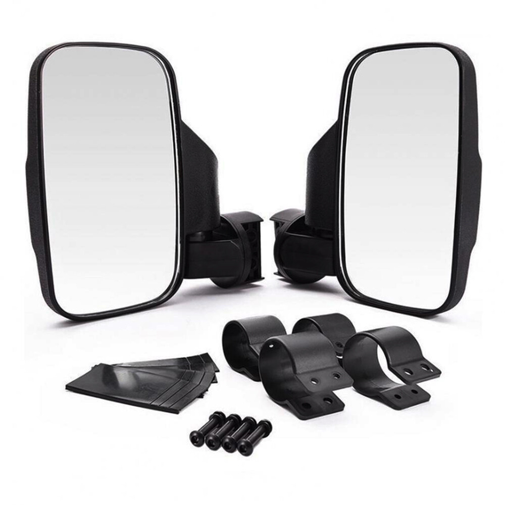 Offroad Rear View Side Mirror Set for ATV UTV Adjustable Driver Passenger