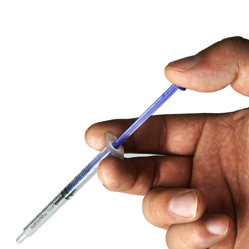 100 Pack Plastic Syringe with Cap, 1Ml 1Cc Syringe without Needle, Non-Sterile