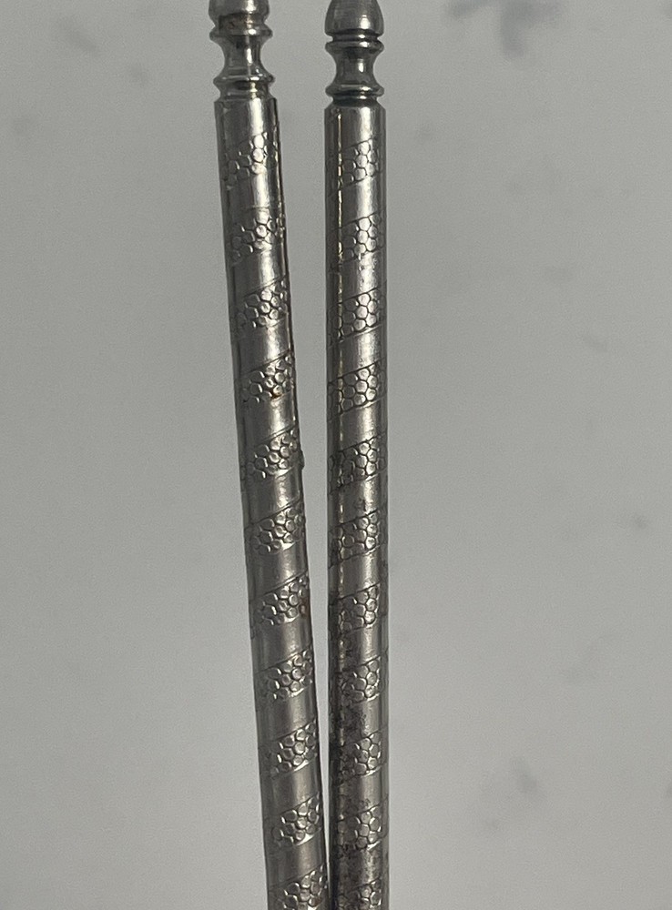 2 Vintage Metal Nutcracker Replacement Picks