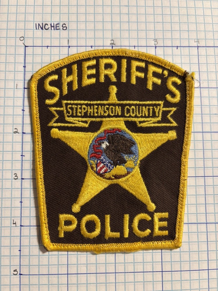 STEPHENSON COUNTY, Illinois Sheriff's Department Patch