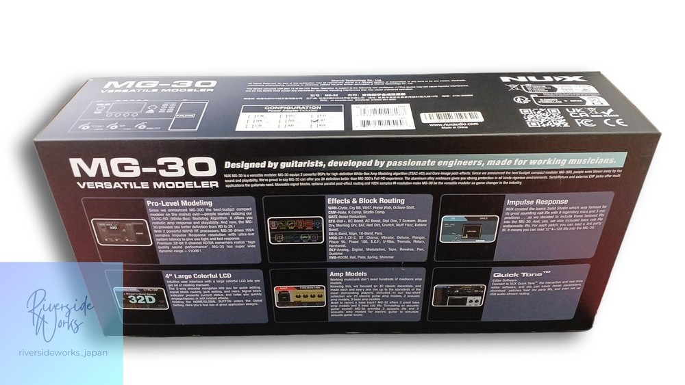 NUX MG-30 Multi-Effects Pedal