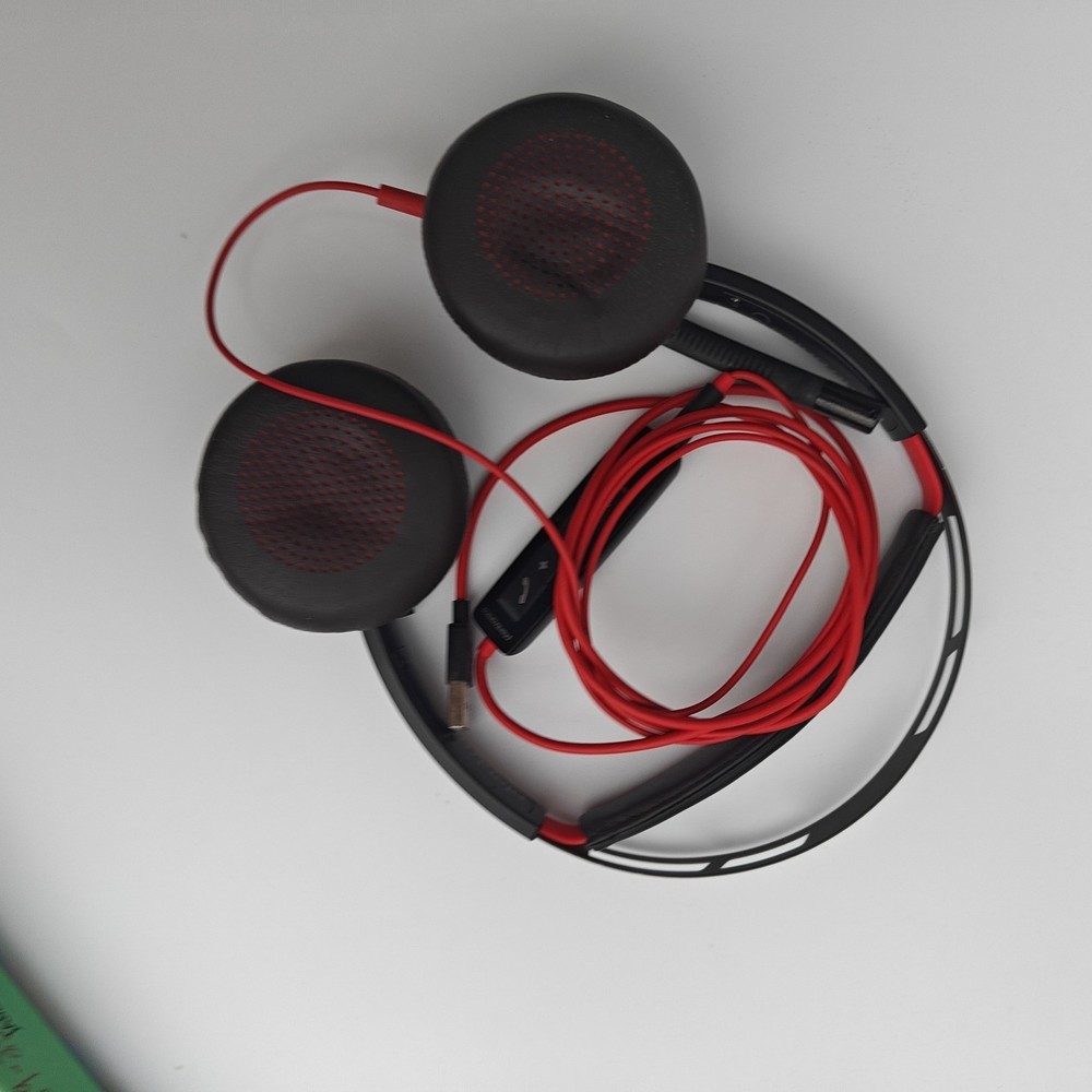 Plantronics C5200 USB Headset Webinar Microphone, Earphones Untested