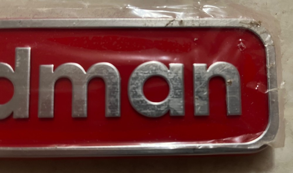 Goodman AC Label Nameplate 0161r00092