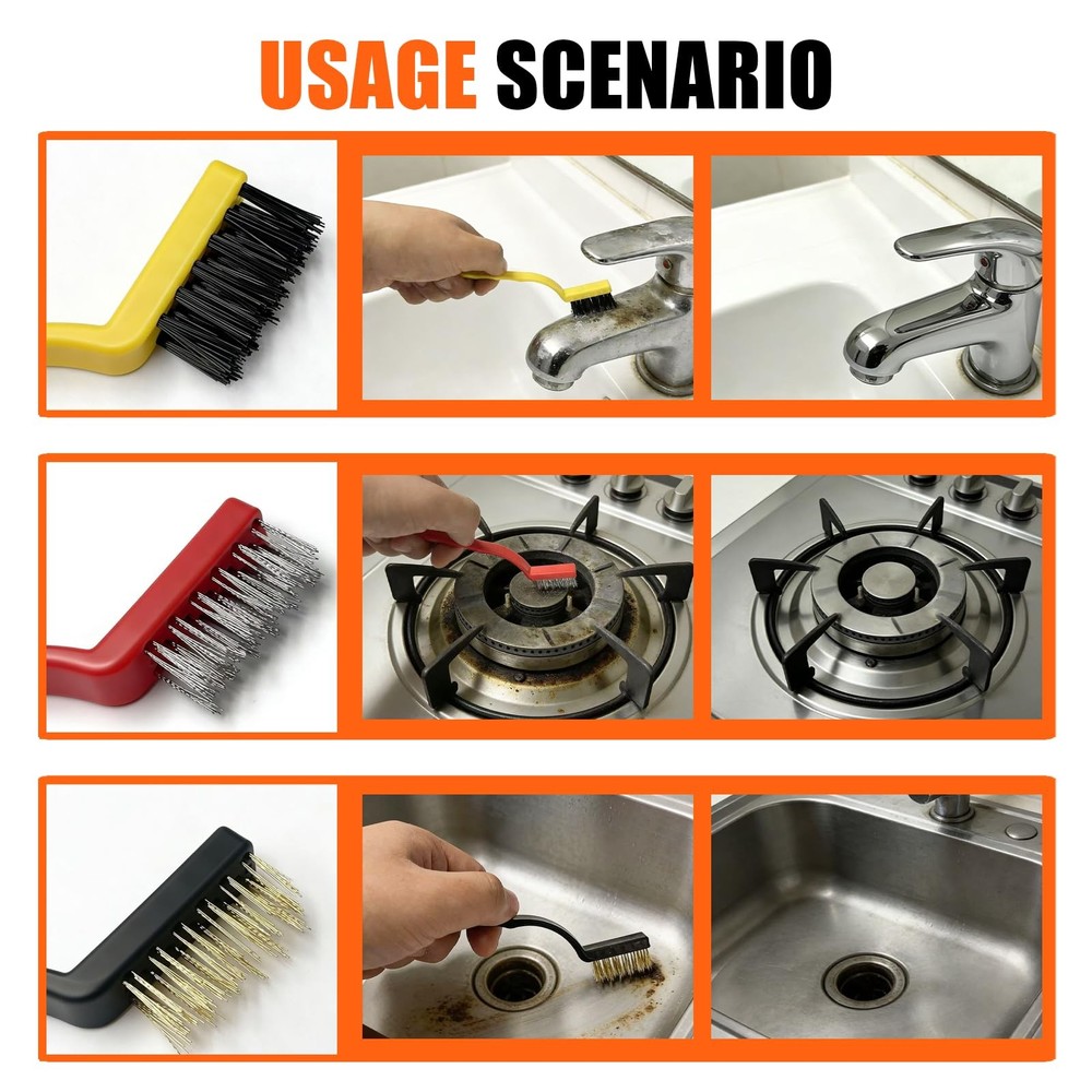 7 Pack Razor Blade Scraper Tool, Razor Scraper, Paint Scraper for Cleaning, W...