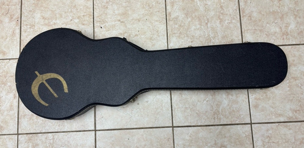 2004 Epiphone by TKL Les Paul Hardshell Case Black Grey Canada