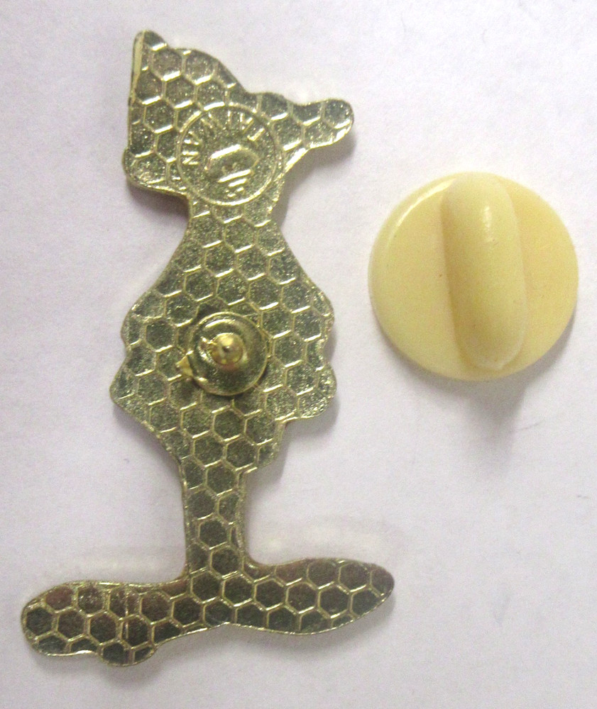 figural DAFFY DUCK tack pin pinback button