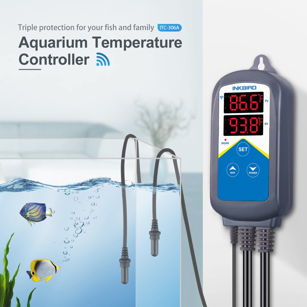 Inkbird Wifi Temperature Controller Wireless Thermostat 306A Overheating Protect