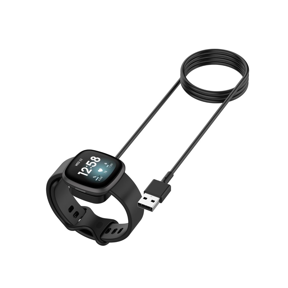 Replacement Magnetic USB Charger Cable for Fitbit Versa4 Versa3 Sense Sense 2