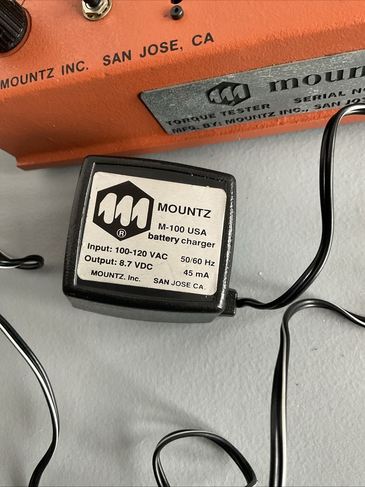 MOUNTZ M-100 Torque Calibrator Untested!