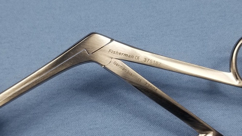 German Stainless Steel Wilde Forceps 375182