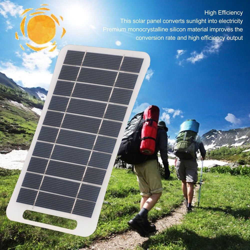 5V 5W USB Solar Panel Professional High Efficiency Monocrystalline Silicon Po