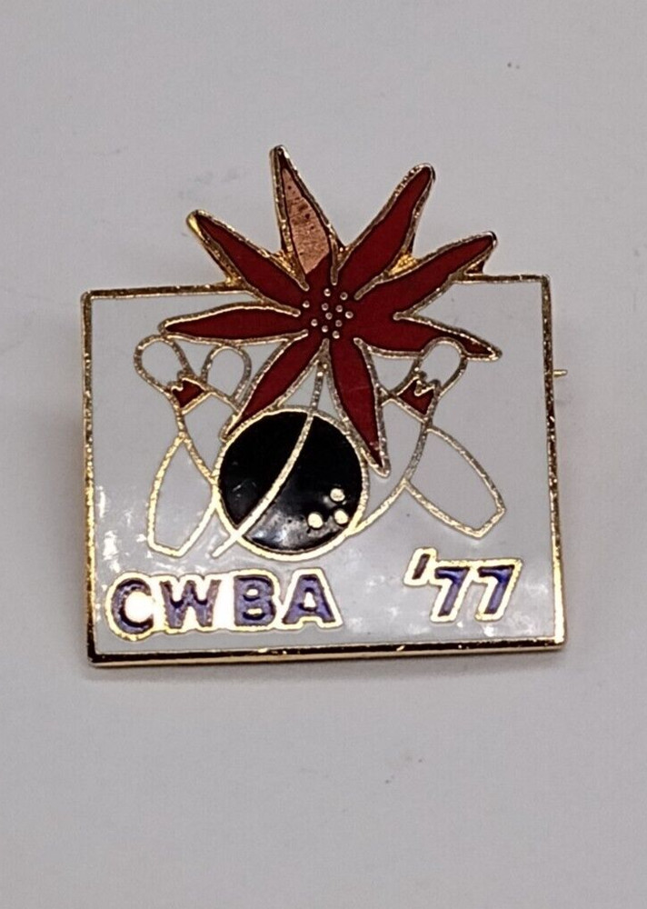 CWBA '77 Bowling Lapel Pin