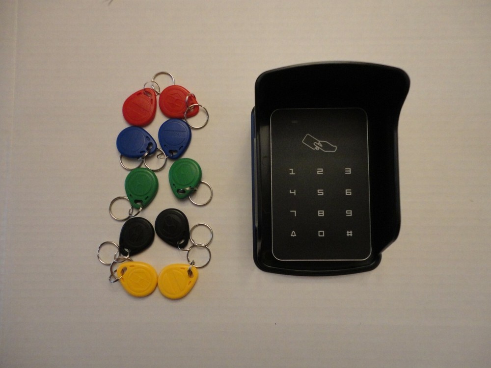 Gate Door Entry Access Control System Keypad Keyfob Rain Cover Kit Set Protector