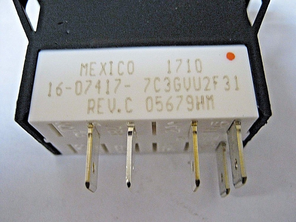 *NEW* KENWORTH ELECTRICAL ENGINE FAN SWITCH BUTTON - MANUAL TO AUTO