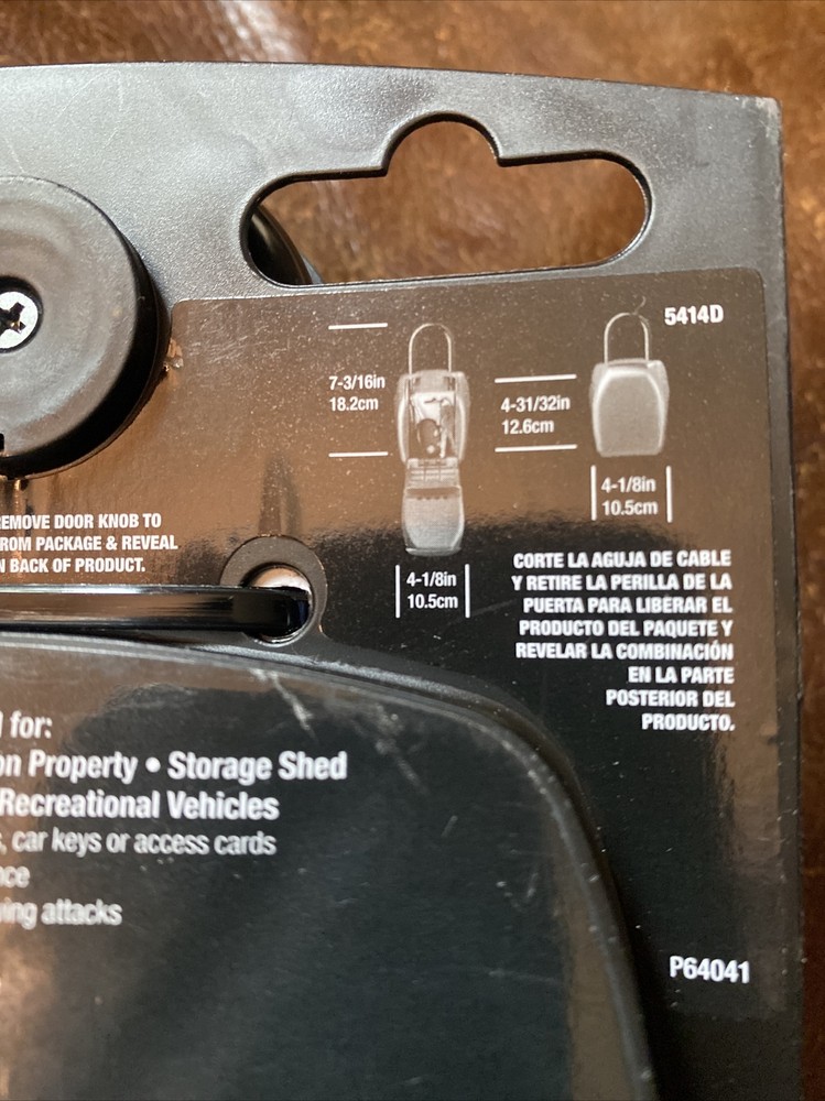 Master Lock Portable Lock Box Large Storage Capacity