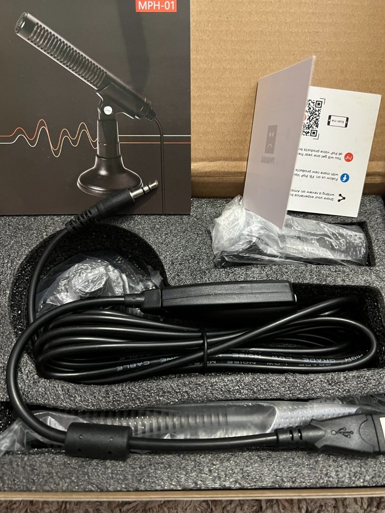 Desk Microphone - MPH-01 - Professional Desktop Stand Microphone