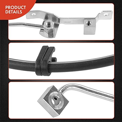 Front Driver Brake Hydraulic Hose Compatible with Select Dodge Models - Ram