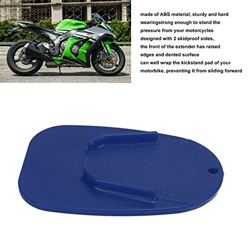 Motorcycle Kickstand Pad,Universal Side Foot Support Plate Kick Stand Base