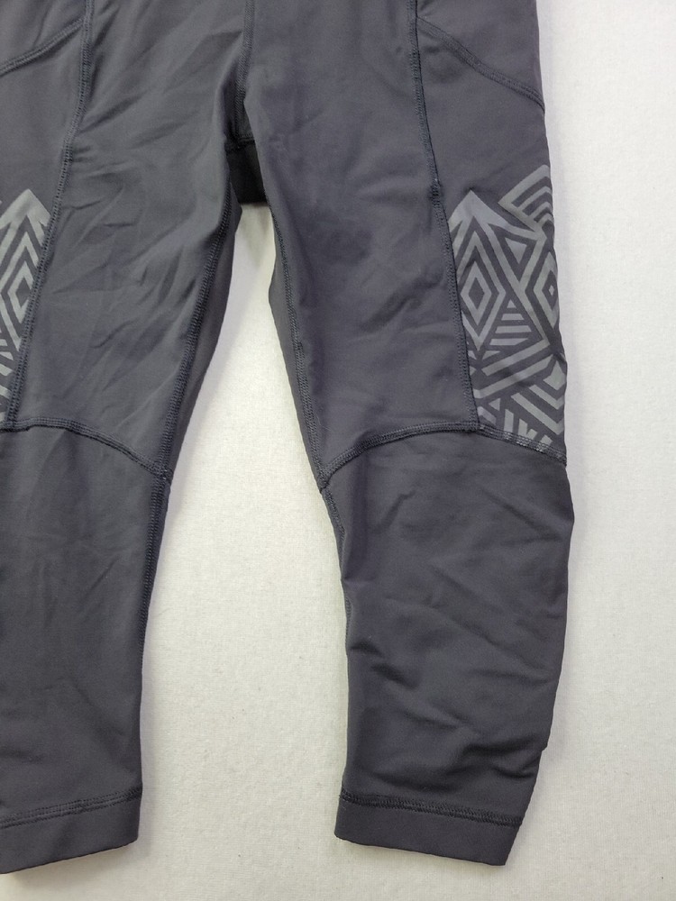 Lululemon Luxtreme Women 4 Gray Athletic Legging Compression Pockets Performance