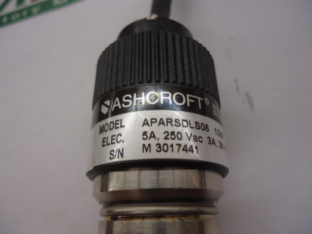 APARSDLS06, Ashcroft, Pressure Tansmitter, Brand New!