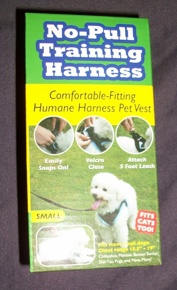 No Pull Pet Training Harness By TV Innovations Size-Small New