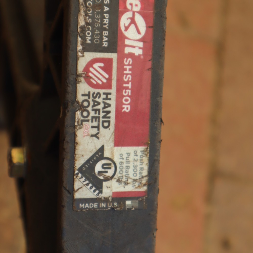 ShoveIt® 50" No Touch Push / Pull Pole Hand Safety Tool Shove-It Rubber Insert