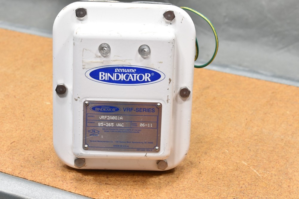 Bindicator VRF2A0G1A, Level Control Sensor, 85-265 VAC, DPDT 6 Amp @ 240 VAC, 4X