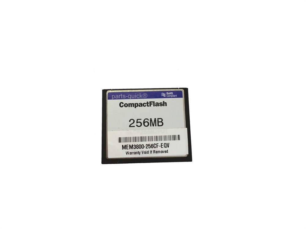 MEM3800-256CF 256MB Compact Flash Card Cisco 3825 3845