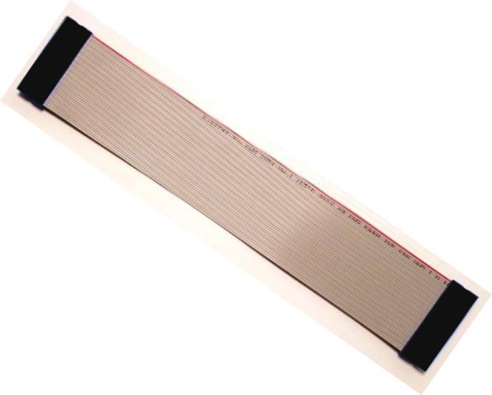 Moog Memorymoog Plus 40 pin DIP flat ribbon 16" cable 10 piece lot