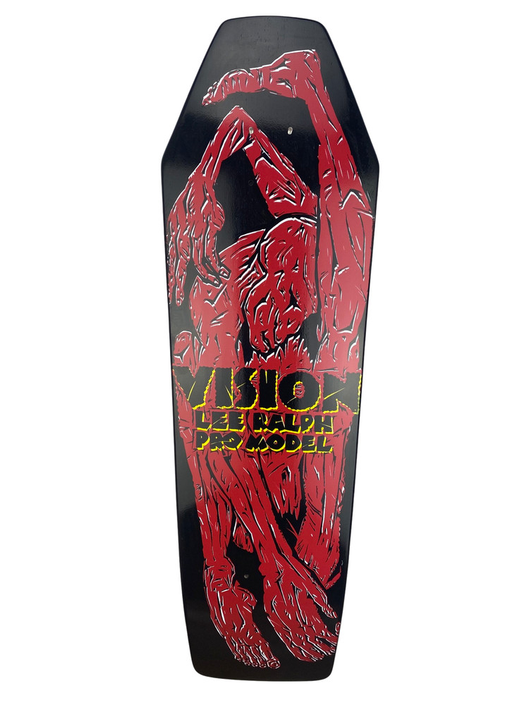 Vision Lee Ralph Horror Series LTD Coffin 9.5" Skateboard Deck