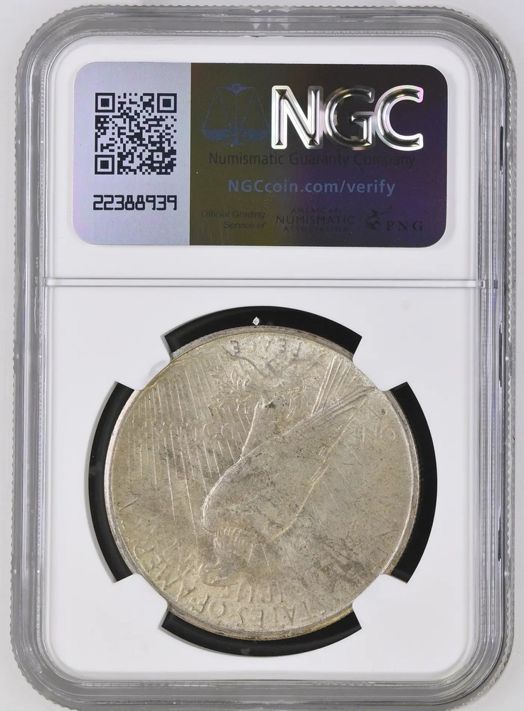 1935 S Peace Silver Dollar NGC MS-61