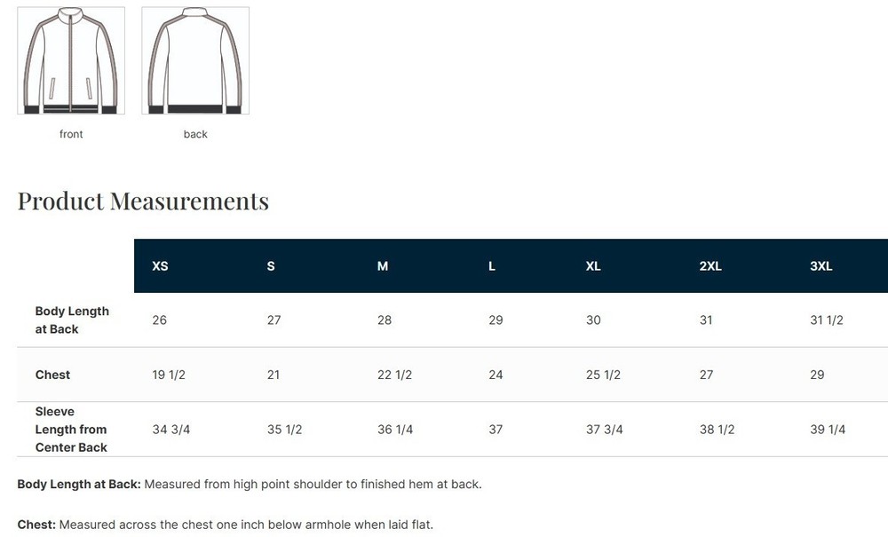 Security Track Jacket with Reflective Decorations Front and Back